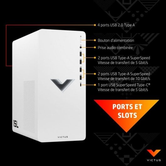 HP Victus TG02-0075nf Intel Core i5-12400F 16GB 512GB SSD RTX 4060 Windows 11