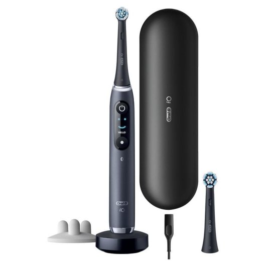 Escova de Dentes Oscilante Rotativo Oral-B iO 9S 7 Modos 2 Cabeças Temporizador Bluetooth