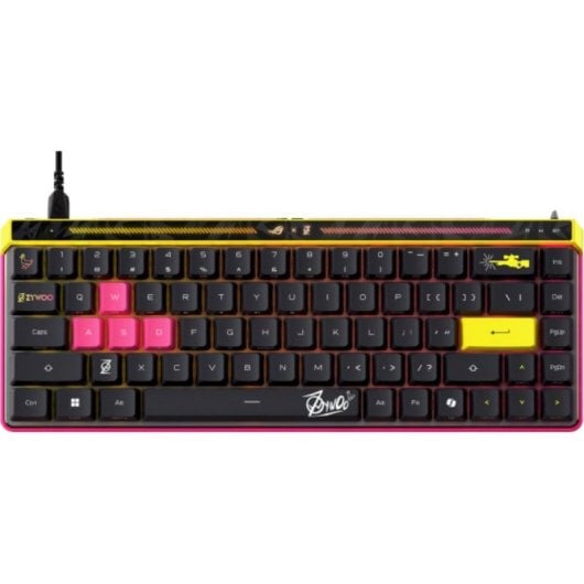Tastiera meccanica Asus ROG Falchion Ace HFX ZywOo Layout US RGB 65%