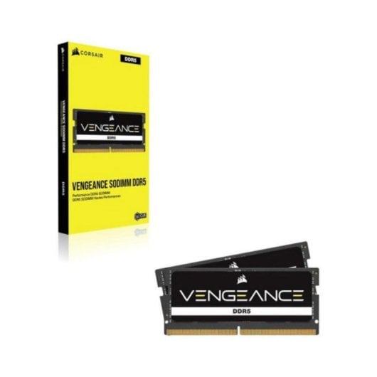 Memoria RAM Corsair Vengeance CMSX16GX5M1A5200C44 16GB 1x16GB DDR5 5200MHz CL44 SO-DIMM Intel XMP