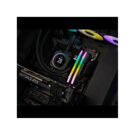 Corsair Vengeance RGB CMH32GX5M2B6200C36 Memórias RAM DDR5 32GB (2x16GB) 6200MHz CL36 XMP 3.0