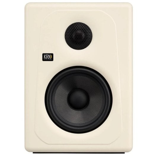 Monitor de estúdio ativo KRK KREATE 5 Bluetooth 5 polegadas 60W Bass Reflex Latte