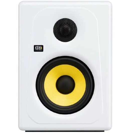 Monitor de estúdio ativo Bluetooth KRK KREATE 5, 5 polegadas, 60 W, Bass Reflex, branco