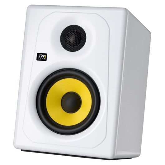 Monitor de estúdio ativo Bluetooth KRK KREATE 5, 5 polegadas, 60 W, Bass Reflex, branco