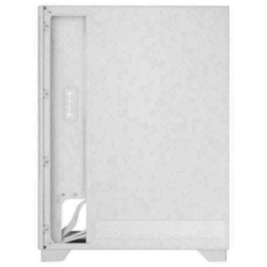 Boîtier PC Tacens Sagitta20 Blanc LED ATX Midi Tower 3x120mm Verre Trempé
