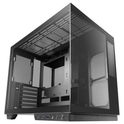 Boîtier PC Mars Gaming MC-MIRAGE écran LCD IPS 7,2" double chambre verre trempé noir