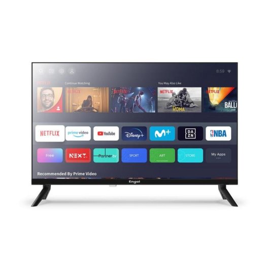 TV Engel LED LE2486SM 24" HD Ready 60Hz Smart TV VIDAA Dolby Audio