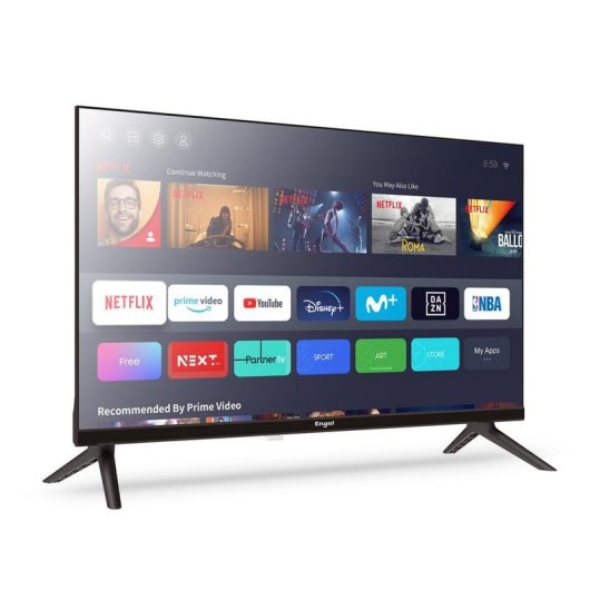 TV Engel LED LE2486SM 24" HD Ready 60Hz Smart TV VIDAA Dolby Audio