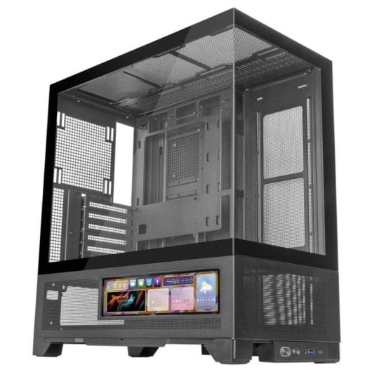 Boîtier Mars Gaming MC-LCDX ATX Écran IPS 9,16" Verre trempé Full Mesh Noir
