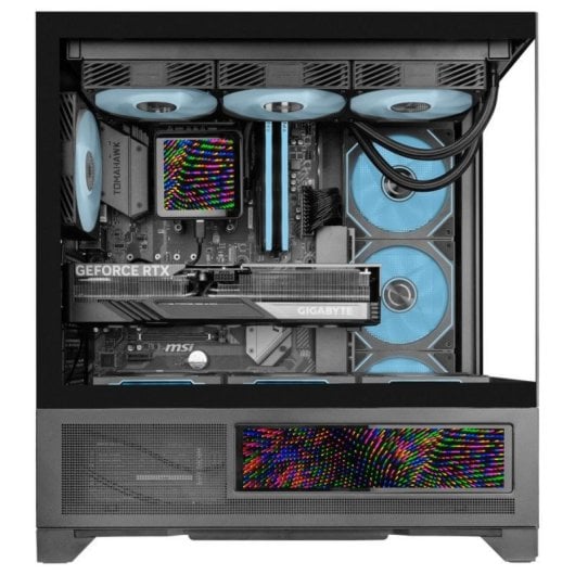 Boîtier Mars Gaming MC-LCDX ATX Écran IPS 9,16" Verre trempé Full Mesh Noir