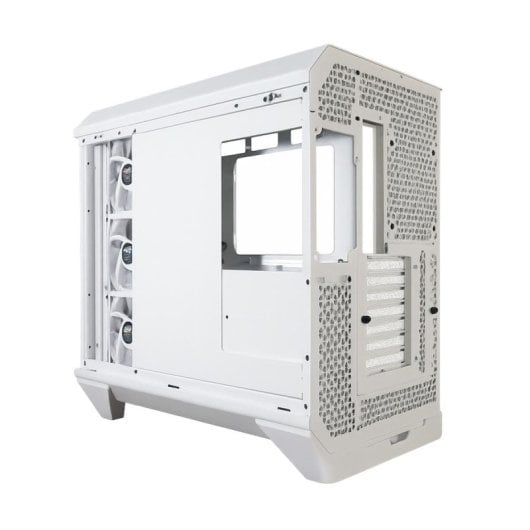 Boîtier darkFlash DY570 White Full Tower Verre Courbé 4x ARGB/PWM