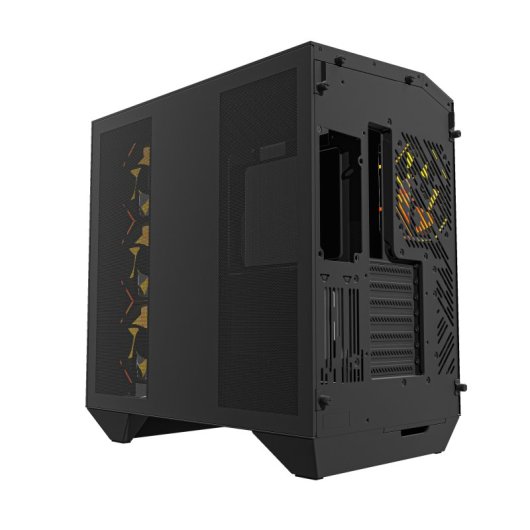 Boîtier PC darkFlash DY470 Black Full Tower Verre trempé ARGB/PWM USB-C