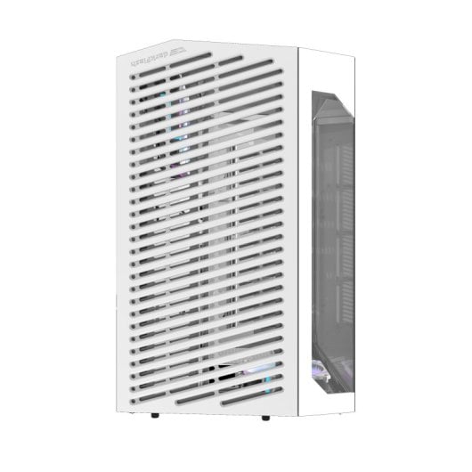 PC-Gehäuse darkFlash DY470 White Full Tower 330° Glas ARGB 4 Lüfter