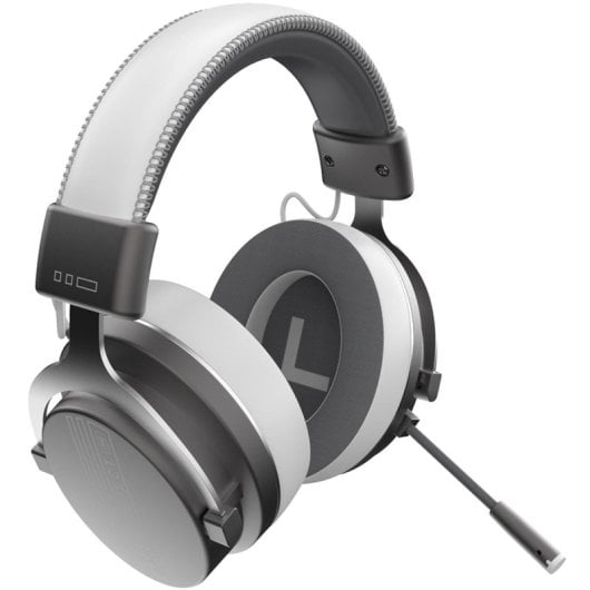 Auriculares Dark Project Vexo Wireless Gaming Bluetooth com Cancelamento de Ruído Cinza