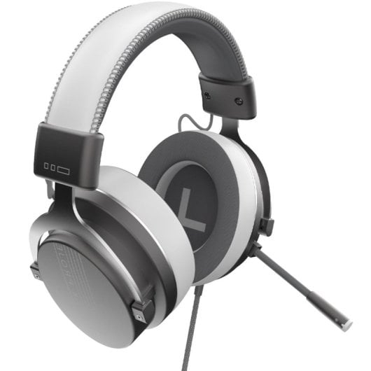 Auriculares Dark Project Vexo com fio USB-C Gaming Cancelamento de Ruído Cinzentos
