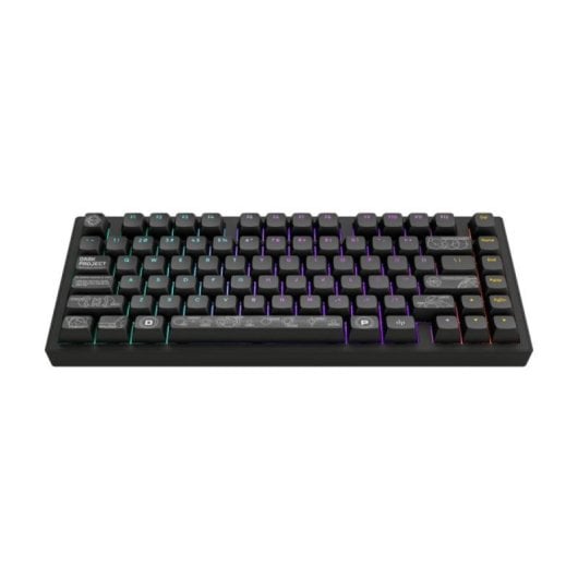 Teclado mecânico Dark Project Terra Nova Layout US RGB alumínio