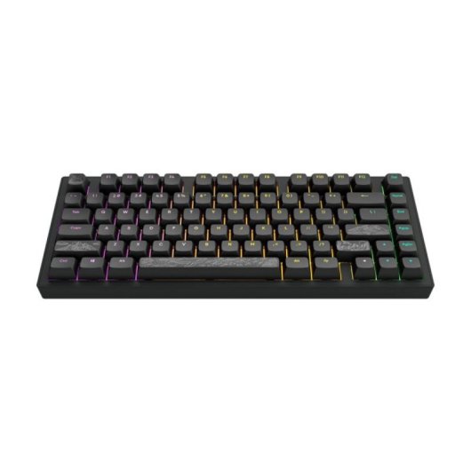 Teclado mecânico Dark Project Terra Nostra G3MS layout EN RGB branco