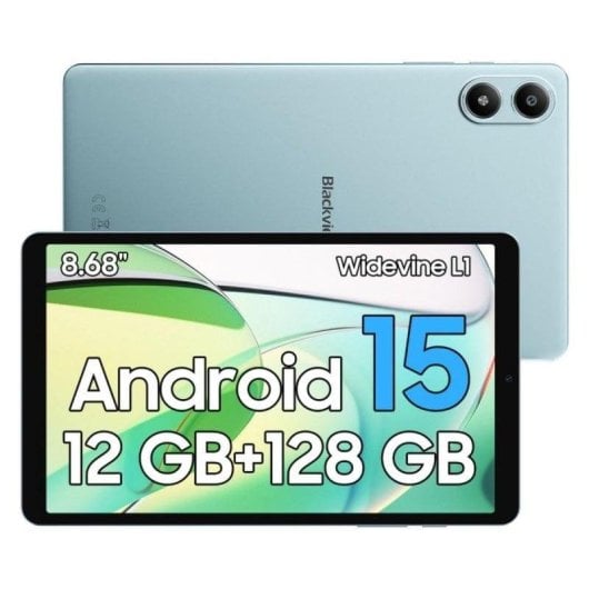 Tablet Blackview Link 2 8,68" 128GB WiFi 5000mAh Android 15 Blau