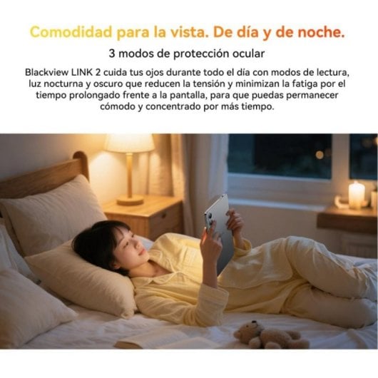 Tablet Blackview Link 2 8,68" 128GB 4G 5000mAh Android 15 Azul