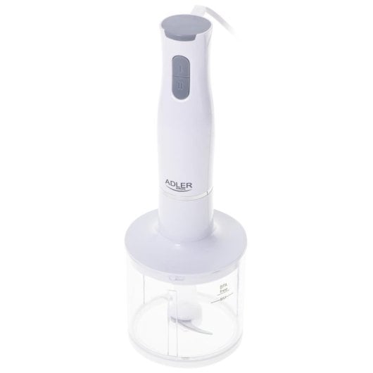 Frullatore a immersione Adler AD 4620 800W 0,75L Bianco lame acciaio inox