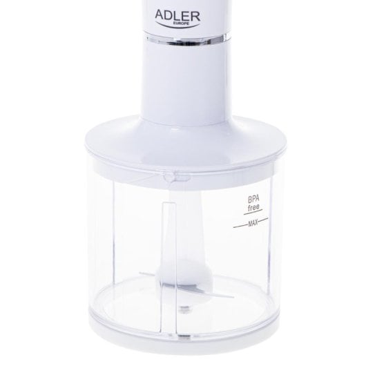 Frullatore a immersione Adler AD 4620 800W 0,75L Bianco lame acciaio inox