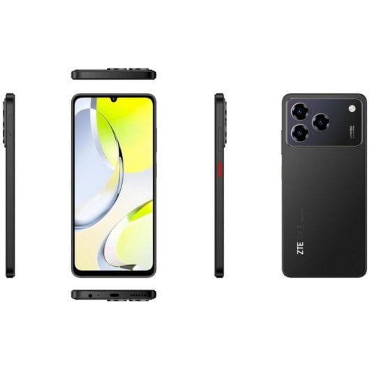 ZTE Blade A76 4GB 128GB 6.75" HD+ 90Hz 4G Dual SIM Tripla Camera 50MP Android Nero