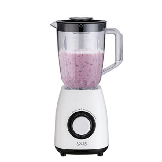 Liquidificadora Adler AD 4085 1000W 1,5L Preto Branco Função Impulso