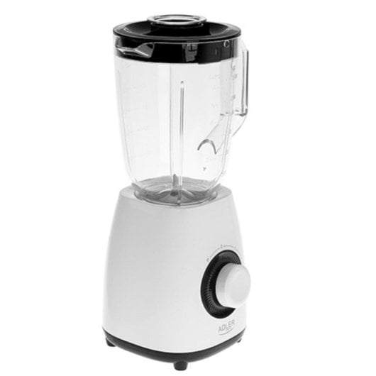 Liquidificadora Adler AD 4085 1000W 1,5L Preto Branco Função Impulso