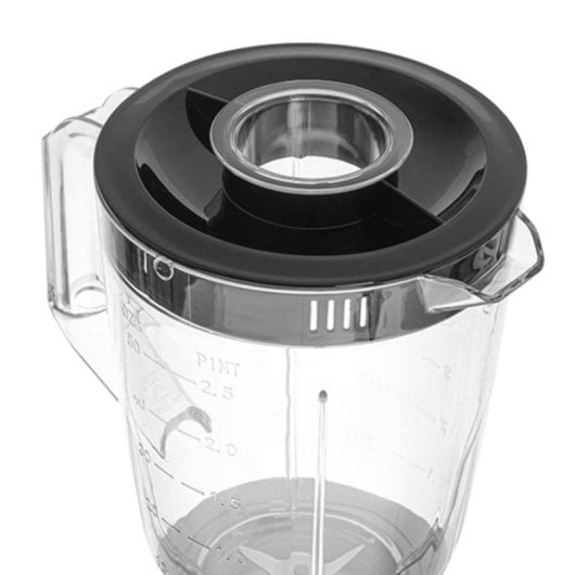 Liquidificadora Adler AD 4085 1000W 1,5L Preto Branco Função Impulso