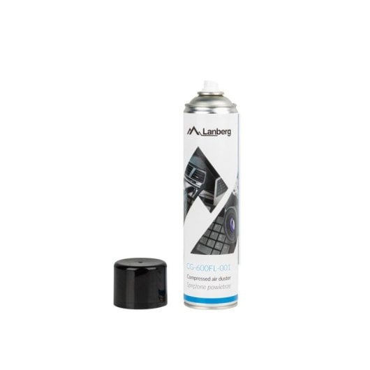 Fuente de Alimentacion Lanberg 600W Modelo CG-600FL-001 Color Negro Azul Blanco