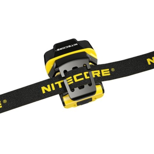 Stirnlampe Nitecore NU11 Schwarz Gelb 150 lm USB Li-Ion IPX5 Dual-Licht