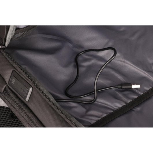 Mochila Addison 316015 15.6" Polyester Noir USB Étanche et Expandable