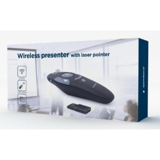 Control remoto Gembird WP-L-11 IR inalámbrico para pantalla de proyección