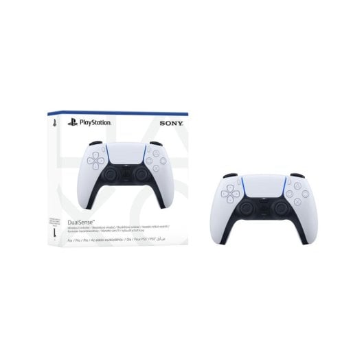 Manette Sony DualSense V2 Noir/Blanc Sans Fil et Filaire Multiplateforme