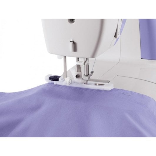 Máquina de Costura Automática SINGER Simple Violeta Branco 32 Pontos Variáveis