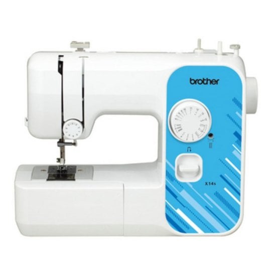 Máquina de Costura Brother X14S Manual 14 Pontos 750 ppm Azul/Branco
