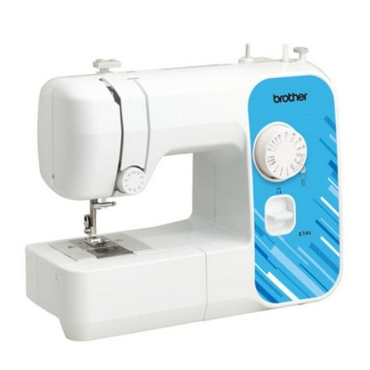 Máquina de Costura Brother X14S Manual 14 Pontos 750 ppm Azul/Branco