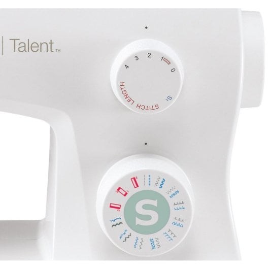 Máquina de Costura SINGER TALENT 3321 Semi-Automática 21 Pontos Elétrica Branca