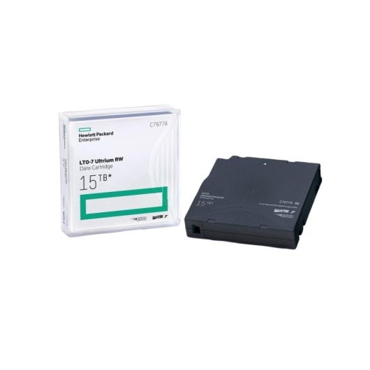 Cassetta dati HPE LTO-7 Ultrium 15TB RW compressione alta velocita sicurezza