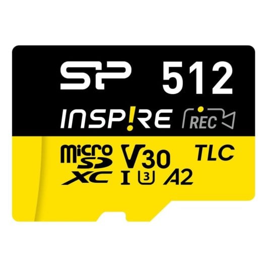 Scheda MicroSD Silicon Power Inspire 512GB UHS-I Classe 10 170MB/s