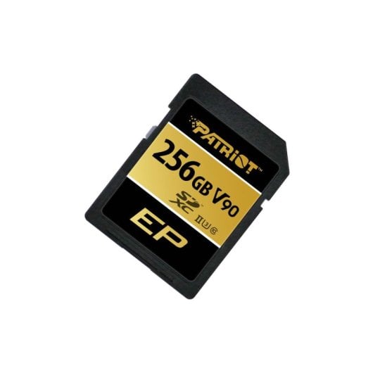Cartão de Memória Patriot 256GB SDXC UHS-II 300MB/s 260MB/s V90