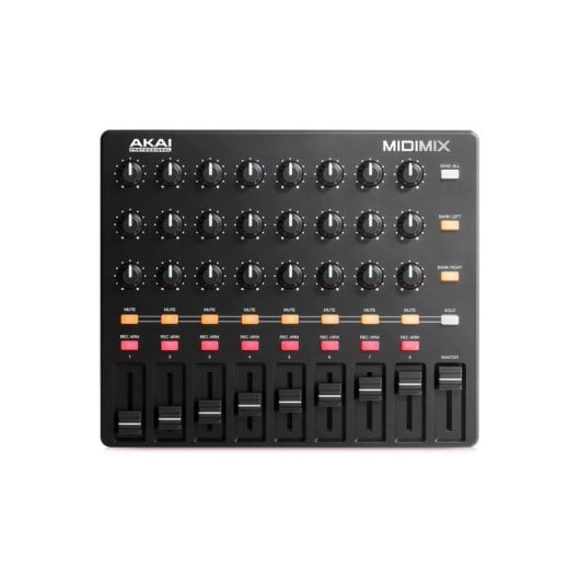 Controller MIDI Akai MidiMix 3 Canali USB Alimentato Nero Rosso