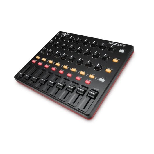 Controller MIDI Akai MidiMix 3 Canali USB Alimentato Nero Rosso