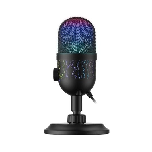 Micrófono Havit Gamenote GK52 USB cardioide con LED y mute