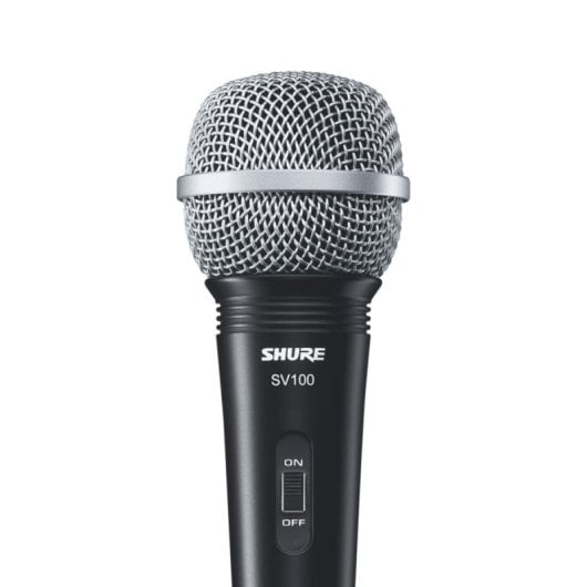 Micrófono Shure SV100 XLR cardioide dinámico con interruptor