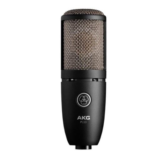 Micrófono AKG P220 XLR Condensador Cardioide con Preatenuador Integrado