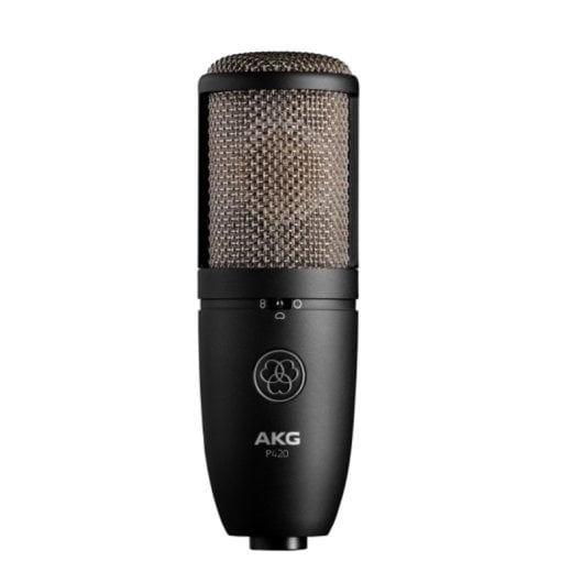 Micrófono AKG P420 XLR Condensador Multi-Patrón para Estudio