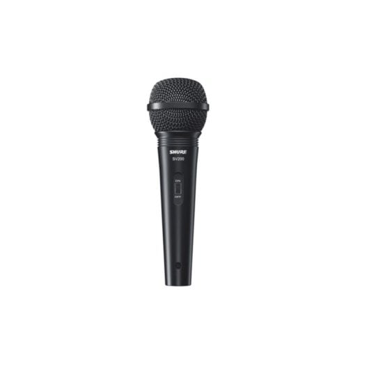 Micrófono Shure SV200 XLR cardioide con interruptor integrado