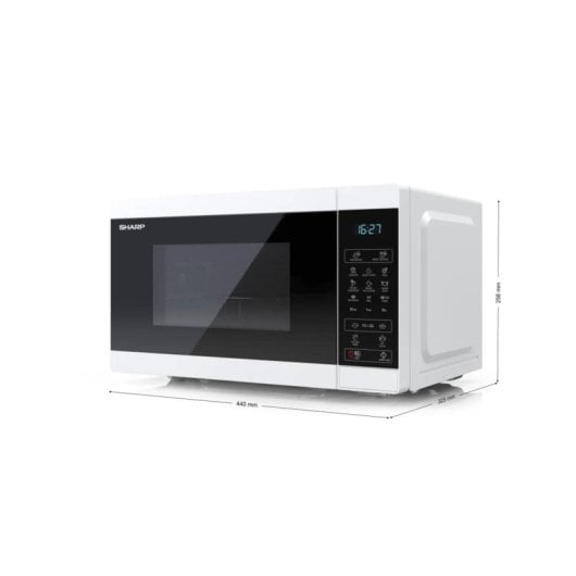 Microonde Sharp YC-MG02E-W 20L 800W Grill LED Touch Control