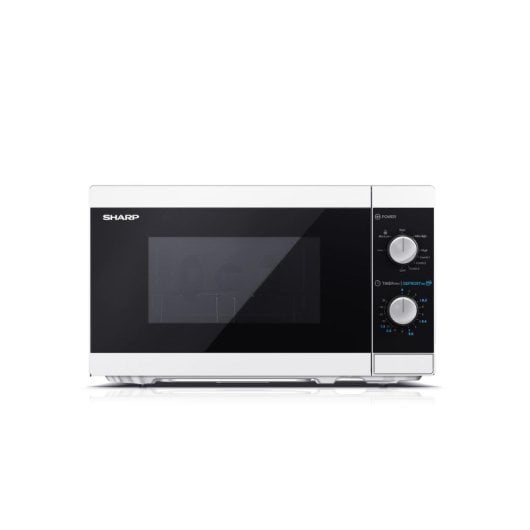 Microonde Sharp YC-MG01E-W 20L 800W con Grill e Controllo Rotativo